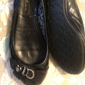 Coach ballet flats size 6
